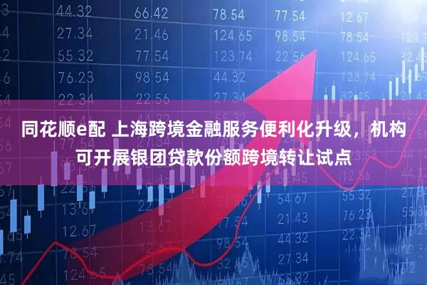 同花顺e配 上海跨境金融服务便利化升级，机构可开展银团贷款份额跨境转让试点