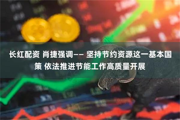 长红配资 肖捷强调—— 坚持节约资源这一基本国策 依法推进节能工作高质量开展